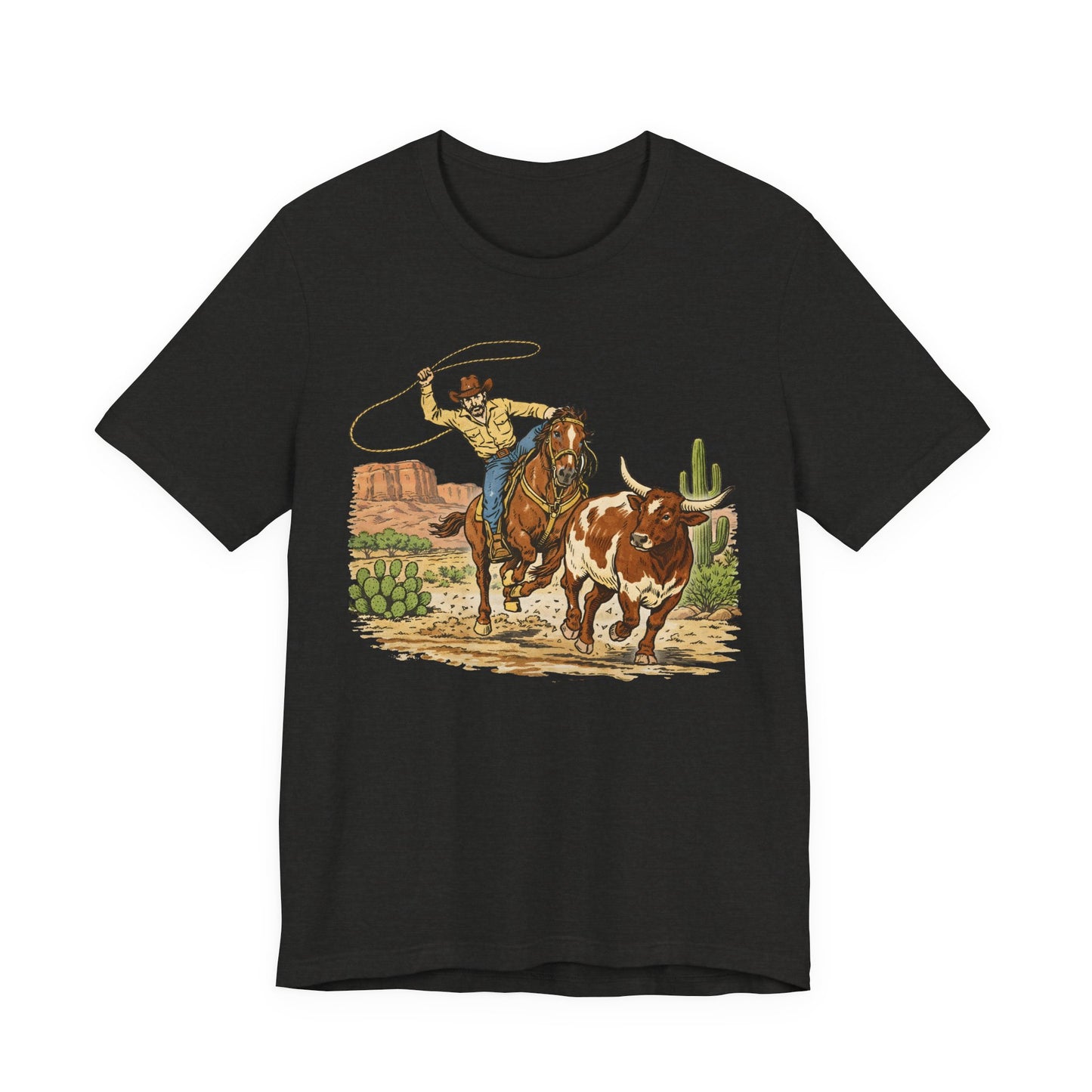 Cowboy Roping Tee