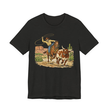 Cowboy Roping Tee