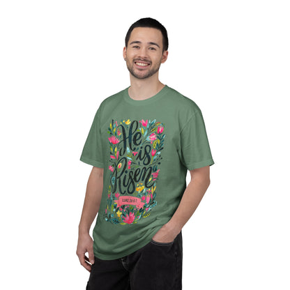 He Is Risen Floral Tee
