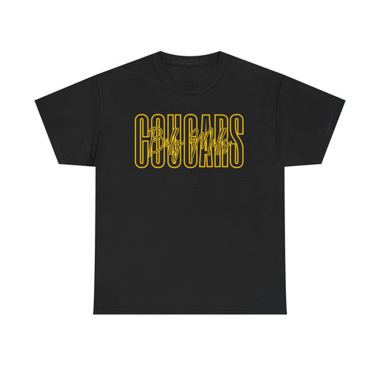 Cougars Vintage Script T‑Shirt