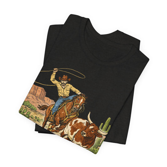Cowboy Roping Tee