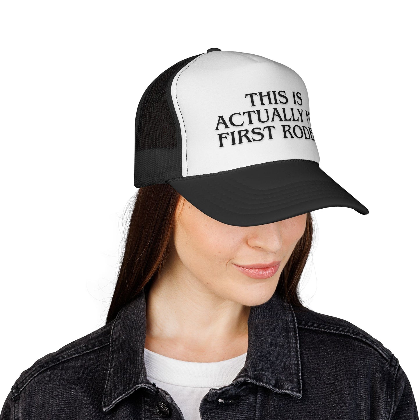 First Rodeo trucker hat