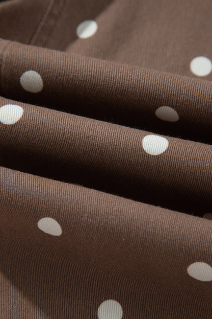 Polka Dot Barrel Casual Jeans
