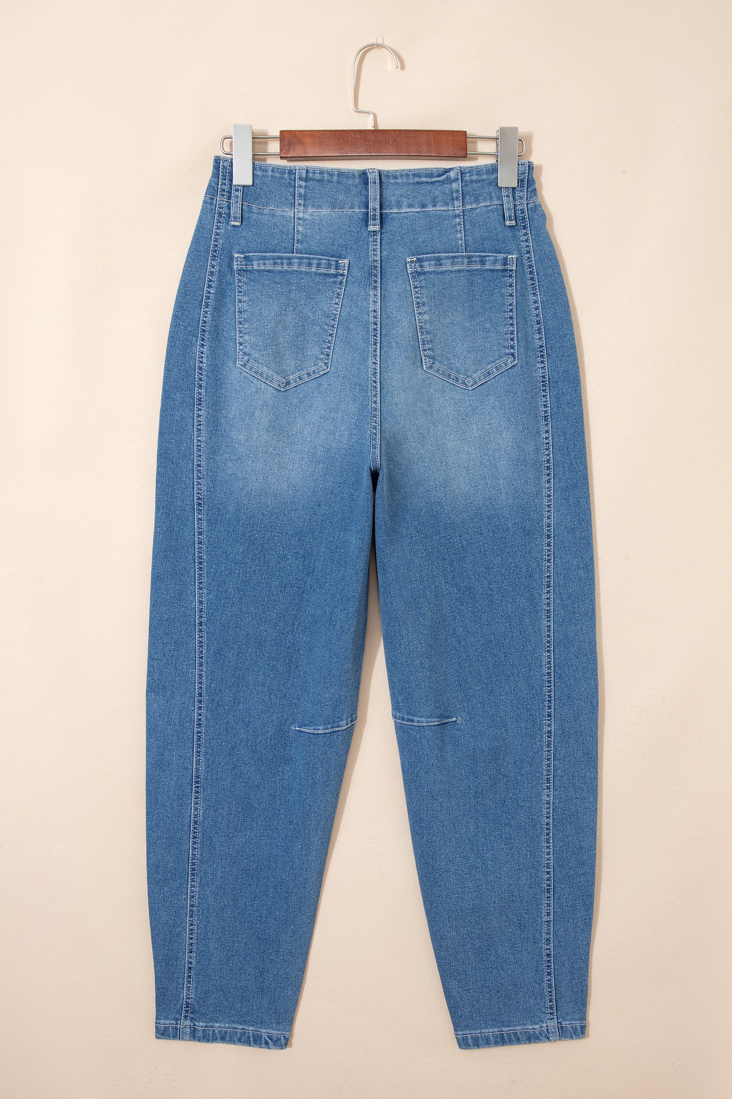 Cuffed Barrel Jeans