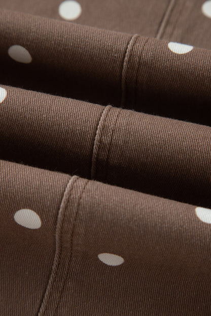 Polka Dot Barrel Casual Jeans
