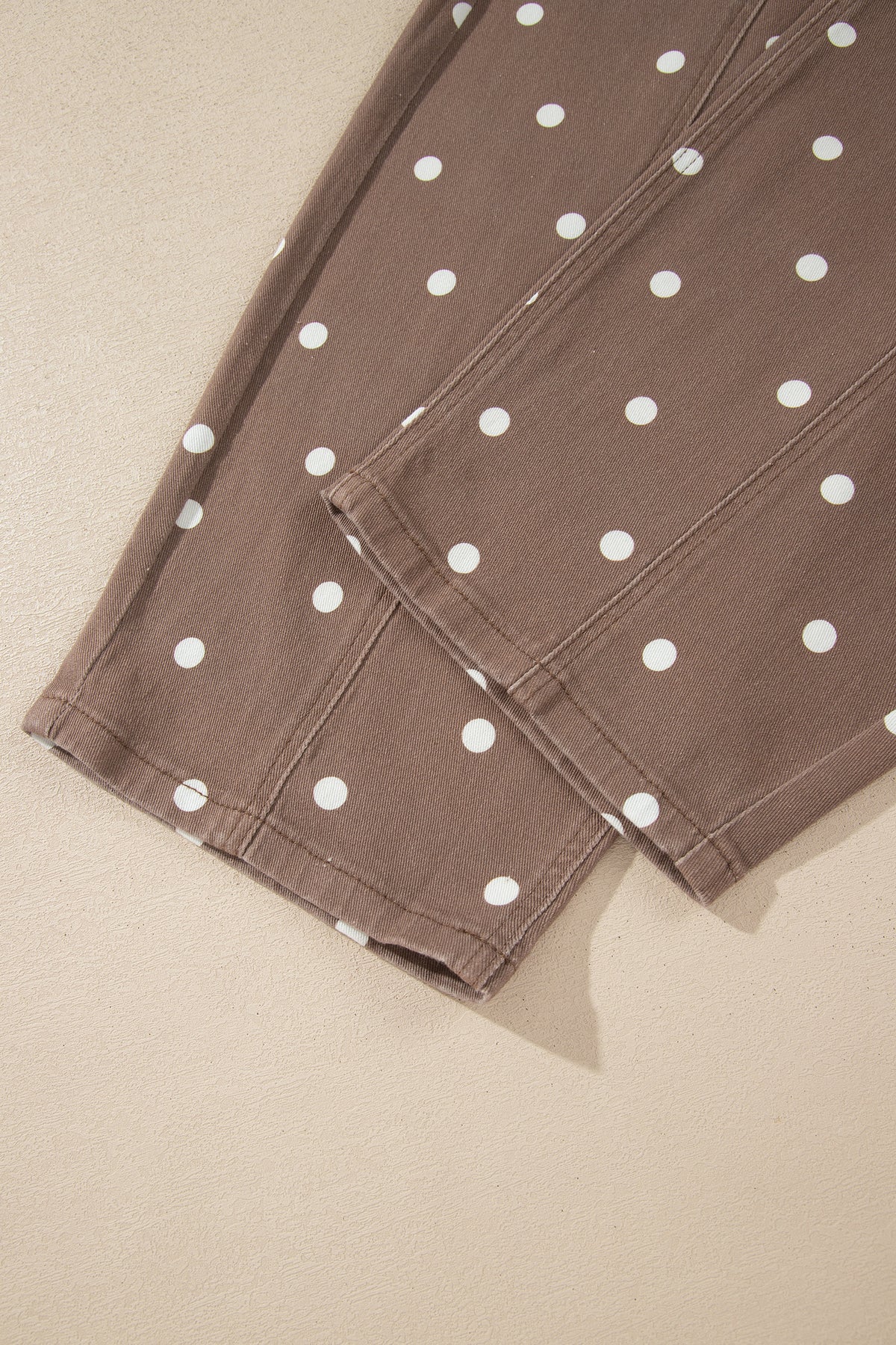Polka Dot Barrel Casual Jeans